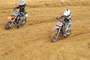 Florida MOTO News - 2013 FL/GA EverRev Fall Classic at Dade City Mx - Tyler Mollet and Brayden Ford (KTM #54)