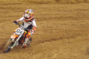 Florida MOTO News - 2013 FL/GA EverRev Fall Classic at Dadae City Mx - Christopher Achatz (KTM #124)