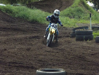 FLMN - Austin Tibbetts SUZ#48 motocross race.