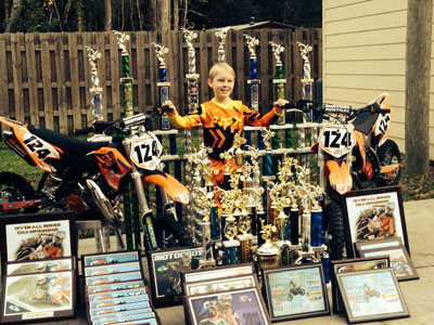 Florida Moto News Featured Rider Max Darling at Sandy Farms Mx