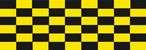 Yellow racing checkers