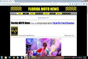 Florida MOTO News Q&A Interview with Travis Pastrana