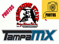 Florida MOTO News photo coverage of the SSVMX race at Tampa MX.