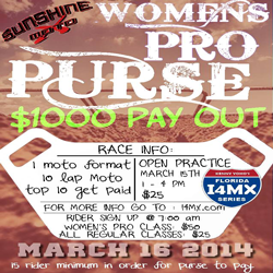 Florida MOTO News - Women's Pro-Am Race at the I4MX Series at Sunshine Motocross